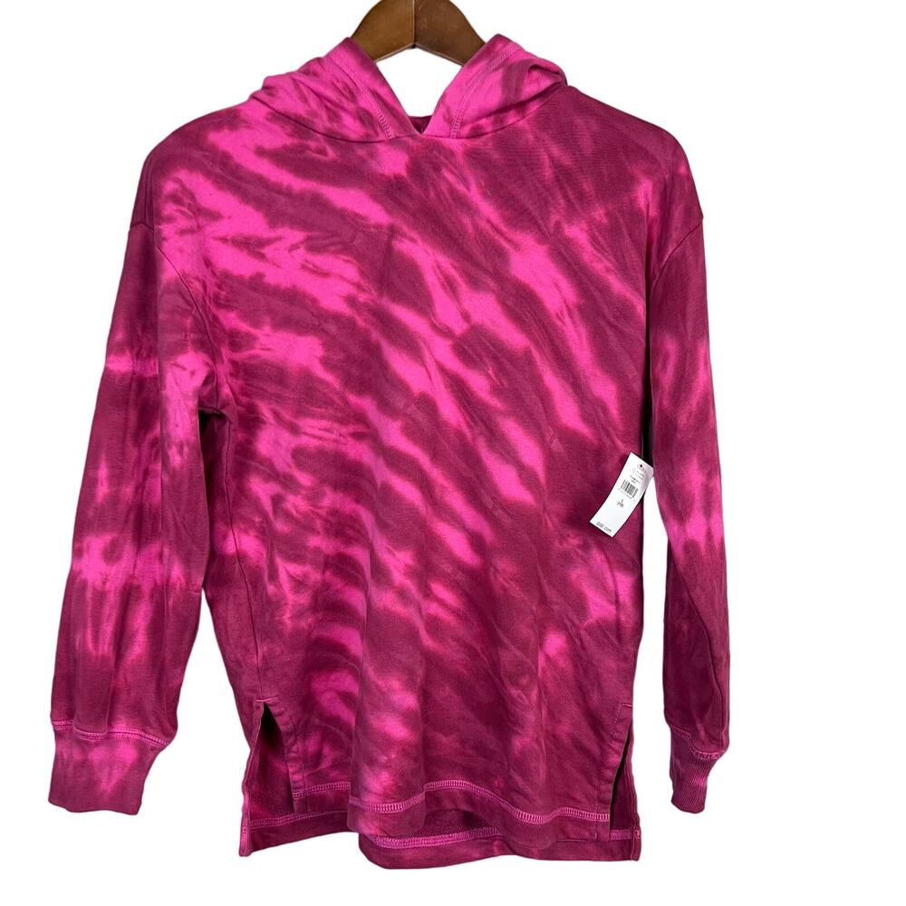 NEW! Gap Kids Hooded Sweatshirt Tie Dye Pink - XL